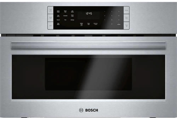 Bosch 800 Series 30" SpeedChef True Convection Sensor Cook SS Oven HMC80152UC - Alabama Appliance