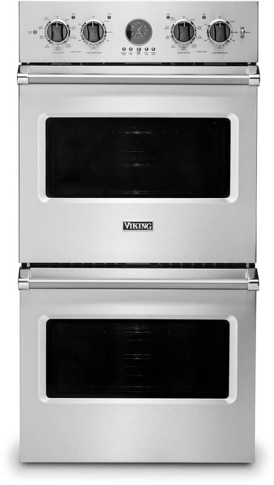 Viking 2024 Professional 5 Series 27" SS Rapid Ready Double Wall Oven VDOE527SS