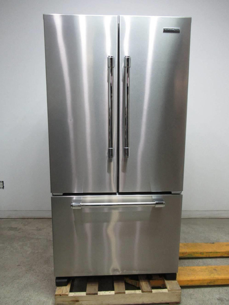 Viking D3 Series 36" 21.8 Internal Dispenser French Door Refrigerator RDDFF236SS