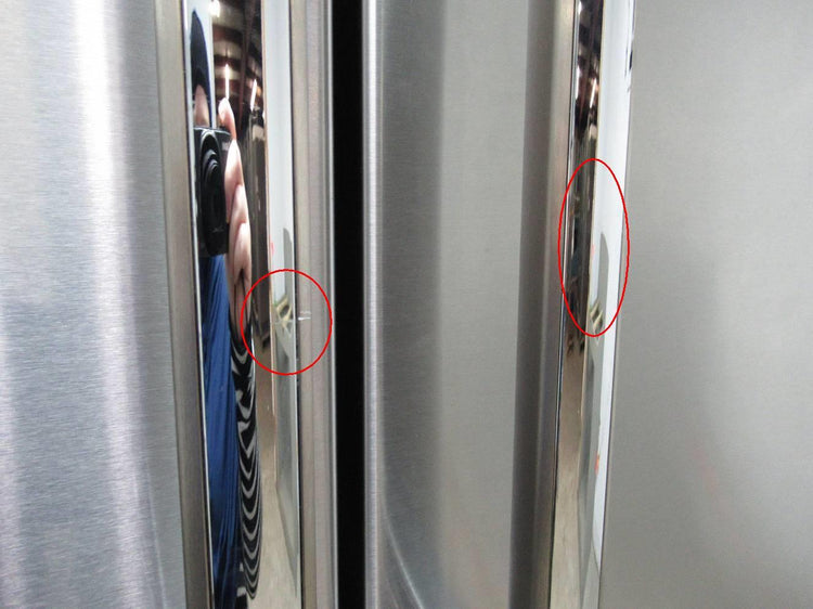 Viking D3 Series 36" 21.8 Internal Dispenser French Door Refrigerator RDDFF236SS