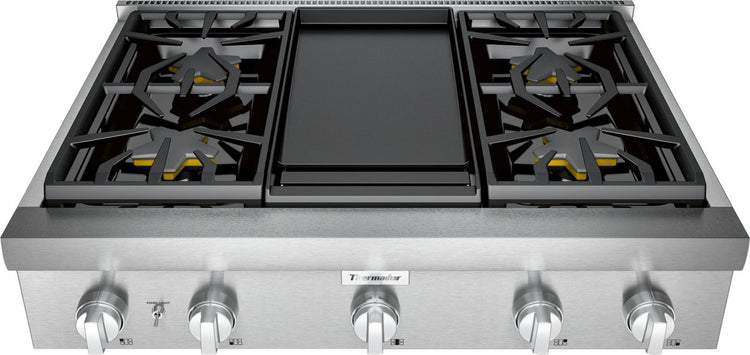 Thermador Professional Series PCG364WD 36" Rangetop 4 Star® Burner Full Warranty