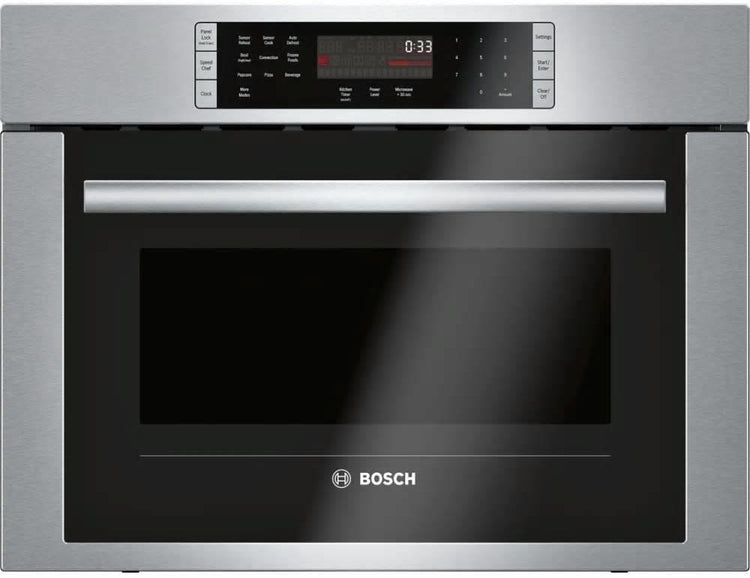 Bosch 24" 1000w SS 1.6 cu.ft. Power 2-in-1 500 Series Speed Oven HMC54151UC - Alabama Appliance