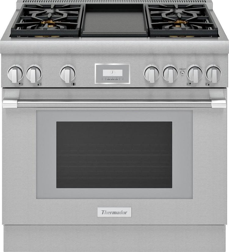 Thermador Pro Harmony Professional Series 36" Dual Fuel Smart Range PRD364WDHU