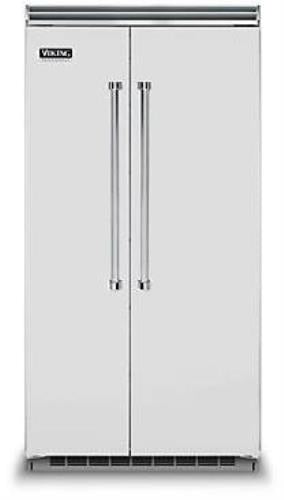 Viking 5 Series 19 42" 25.3 cu.ft Built-in Side by Side Refrigerator VCSB5423SS