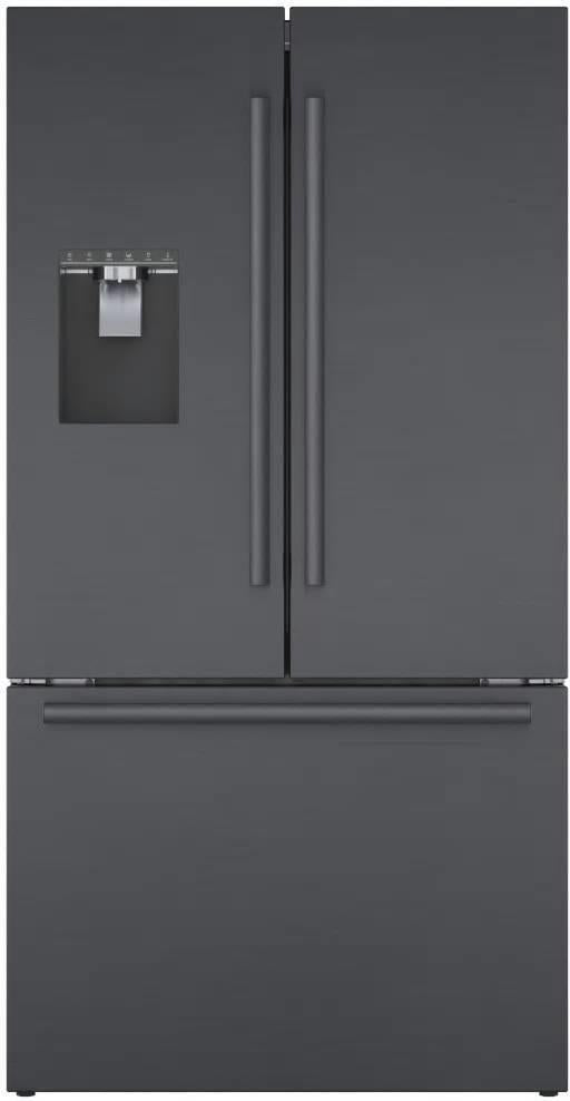 NIB Bosch 500 Series 36" BLK stainless French Door Smart Refrigerator B36CD50SNB