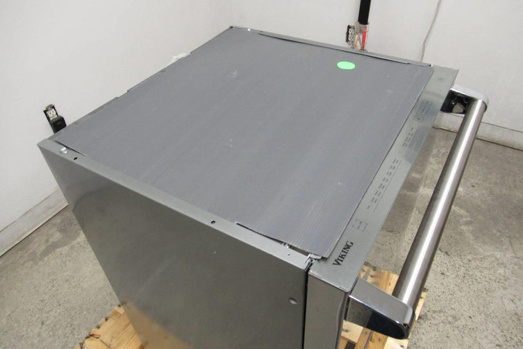 Viking 24 Inch LCD Control Panel Quiet Clean Stainless Dishwasher VDWU524SS