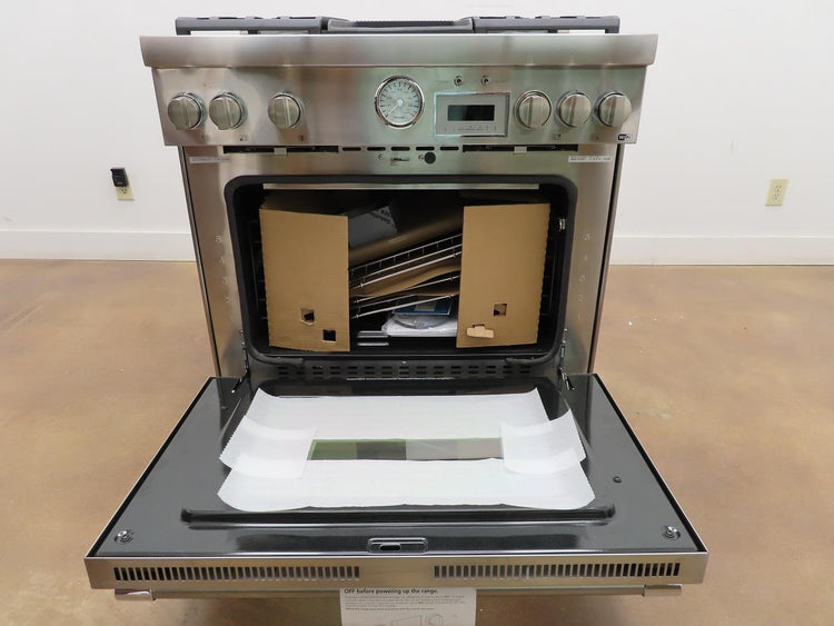 NIB Thermador Pro Grand Professional Series PRG364WDG 36" Freestanding Gas Range