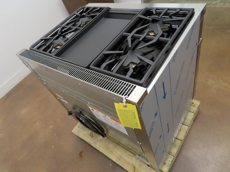 NIB Thermador Pro Grand Professional Series PRG364WDG 36" Freestanding Gas Range