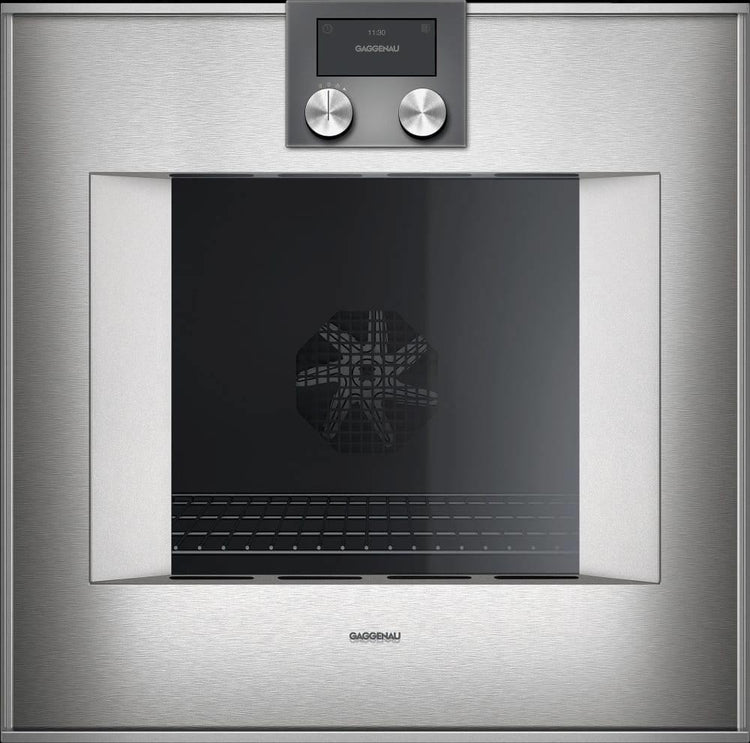 Gaggenau 400 Serie BO451612 24" Home Connect Smart 3.2 Cu. Ft Electric Wall Oven