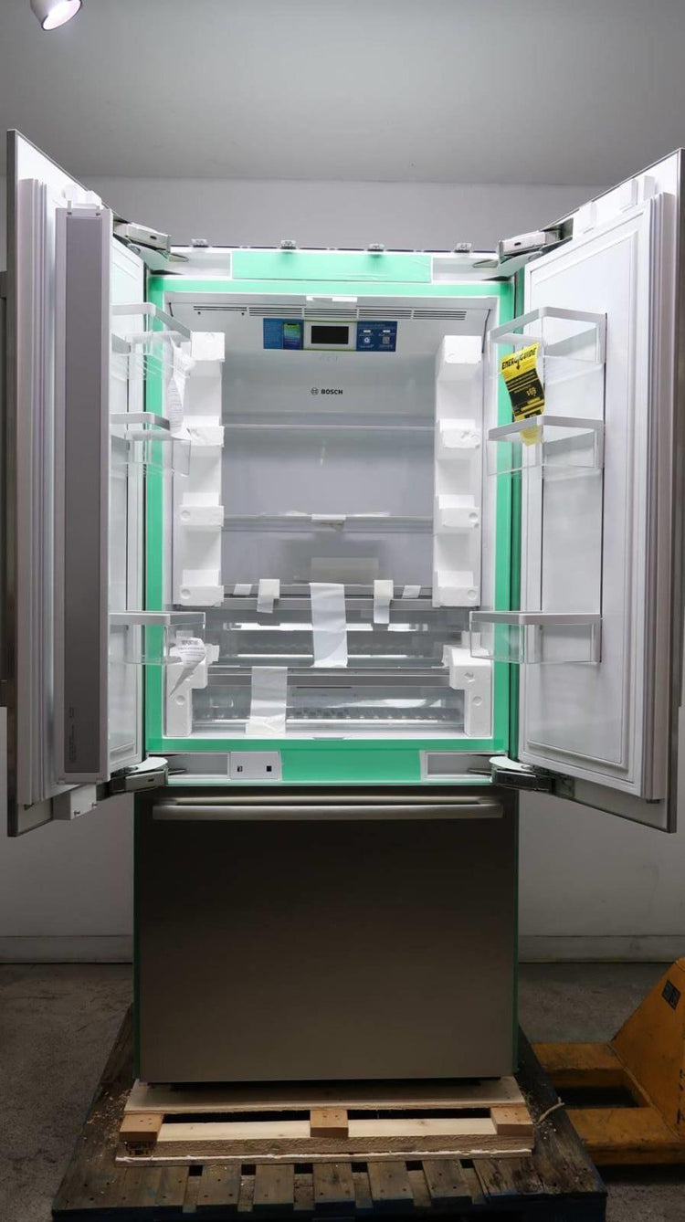Bosch Benchmark Series 36" SS Built-In French Door Smart Refrigerator B36BT935NS