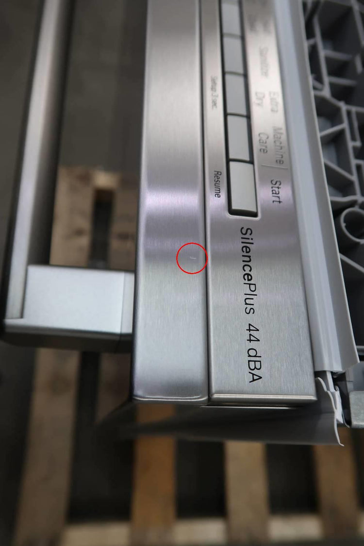 Bosch 800 Series 18" SS 44 dBA ADA Integrated Smart Dishwasher SPX68B55UC