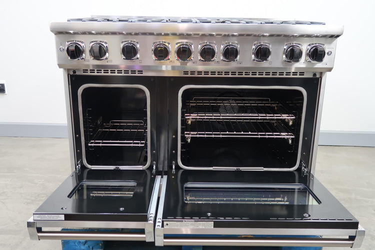 Viking 48" '19 8 Burners SS Pro-Style Freestanding Gas Range VGR74828BSS