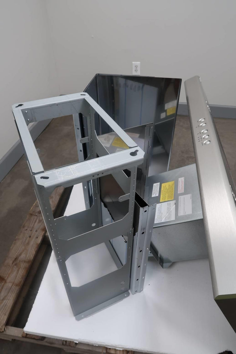 Thermador 42" low Profile Island Mount Chimney Hood+1000 CFM Blower HPIN42HS