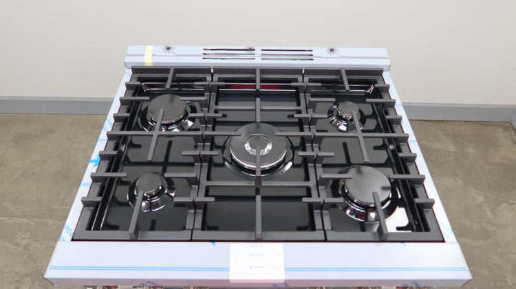 Bosch 800 Series 30 Inch SS 3.9 Cu. Ft Freestanding Dual Fuel Range HDS8055U