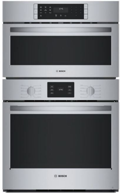 Bosch 500 Series 30" Double Speed Combination Electric Wall Oven HBL5754UC