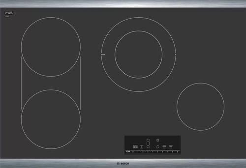 Bosch 800 Series NET8069SUC 30 Inch Electric Cooktop with 4 Elements