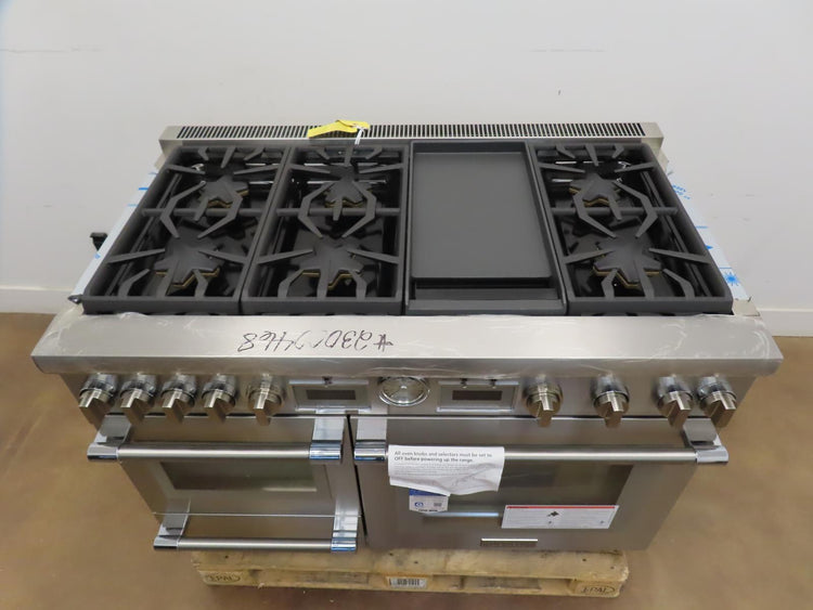 Thermador Pro Grand PRD48WDSGU 48" Home Connect Dual Fuel Range 2 year Warranty