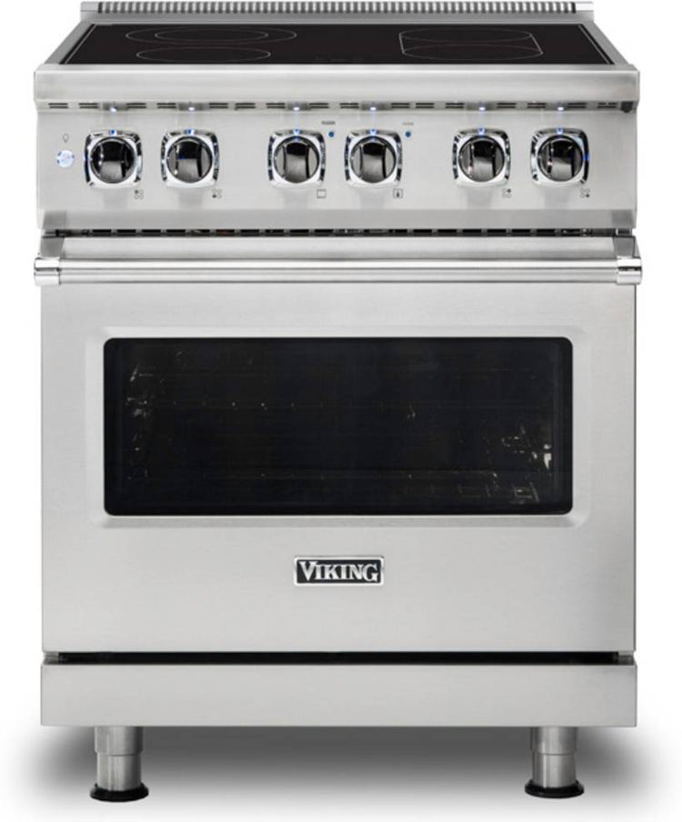 Viking 5 Series VER53014BSS 30 in 4.7 cu.ft S. Steel Freestanding Electric Range