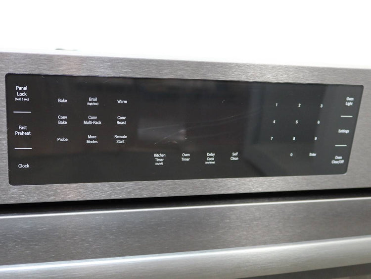 Bosch 30" Smart Single Electric Black Stainless 800 Series Wall Oven HBL8443UC