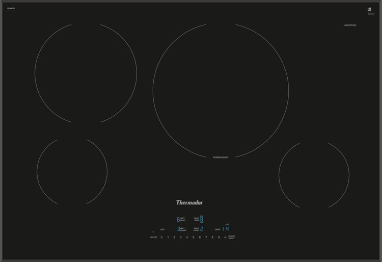 Thermador Masterpiece Series 30"4 Elements Induction Cooktop CIT304YB