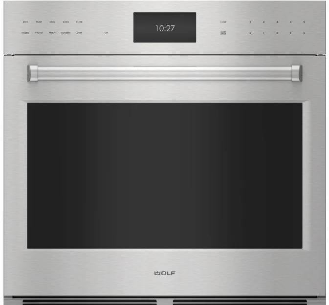 NIB Wolf E Series SO3050PESP 30 Inch 4.7 cu. ft Single Smart Electric Wall Oven