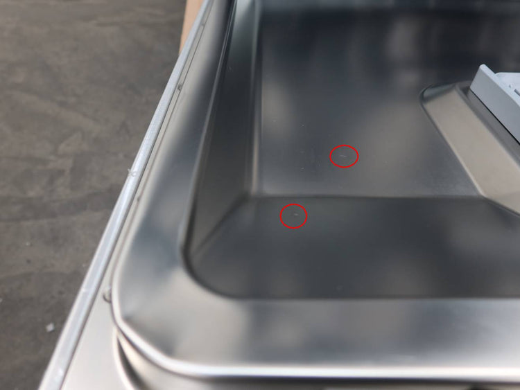 Viking 24" LCD Control Panel 8 Cycles Quiet Clean Stainless Dishwasher VDWU524SS