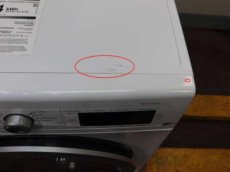Bosch 500 Series 24" Compact Front Load 2.2 Cu. Ft WHT Smart Washer WAW285H1UC - Alabama Appliance