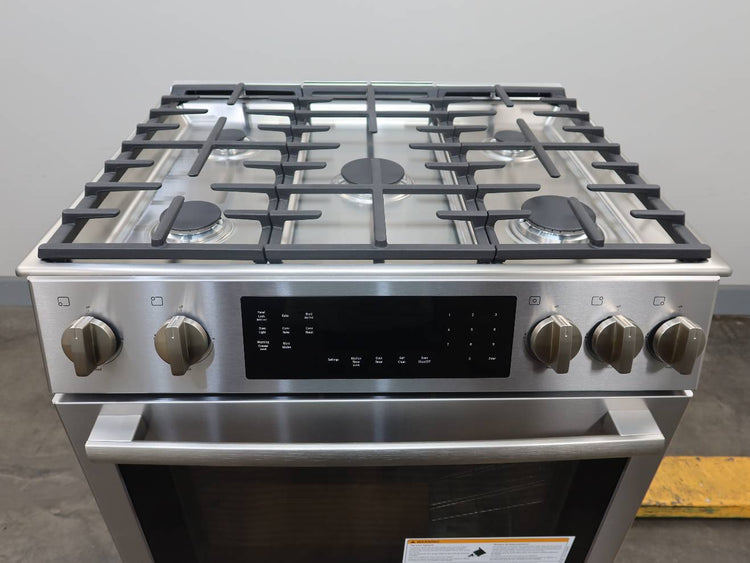 Bosch 800 Series HGI8056UC 30" S.S 5 Sealed Burners 9 Mode Slide-In Gas Range