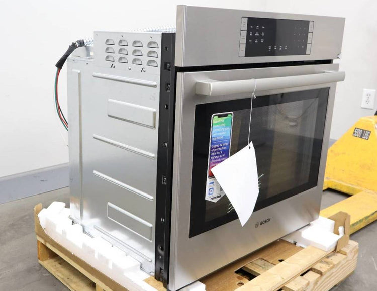 Bosch 800 Series 30" SS Smart Wifi 4.6 Cap Single Electric Wall Oven HBL8453UC