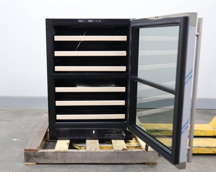 Marvel 24" 4.9 Cu.Ft Dual Pane Glass Dual Zone Wine Cooler MLWD224SG01A