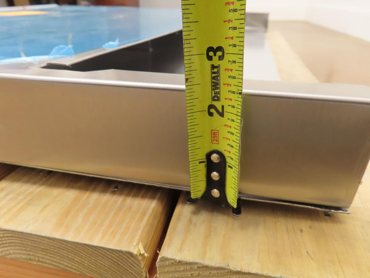 Viking HS24736SS 36" Stainless Wall Hood Backsplash (PLEASE READ DESCRIPTION)