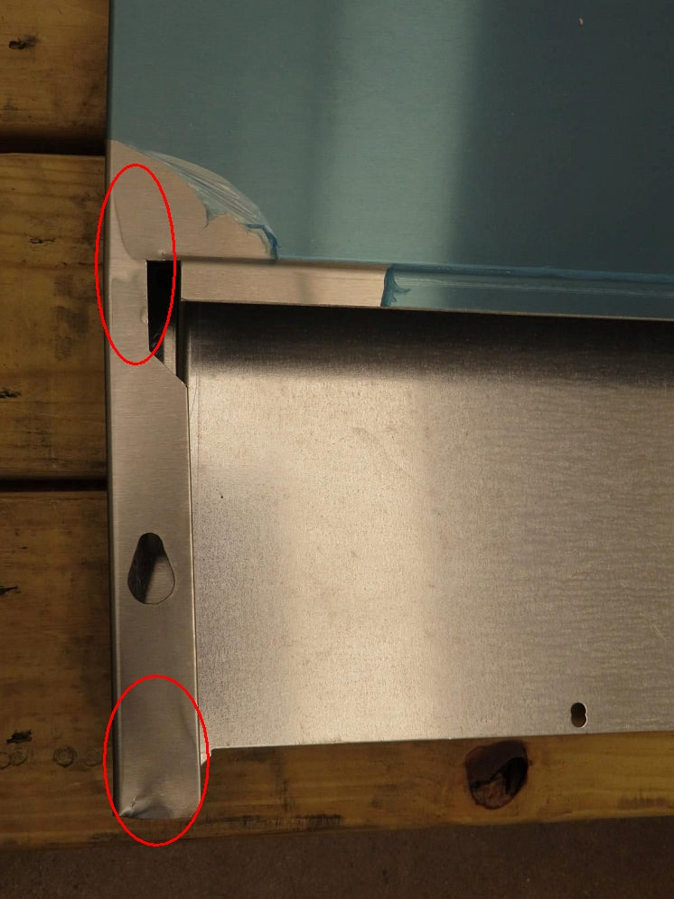 Viking HS24736SS 36" Stainless Wall Hood Backsplash (PLEASE READ DESCRIPTION)