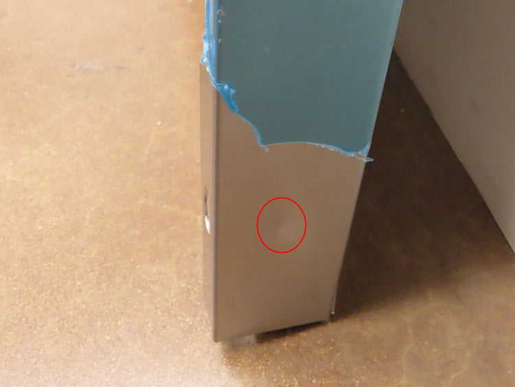 Viking HS24736SS 36" Stainless Wall Hood Backsplash (PLEASE READ DESCRIPTION)