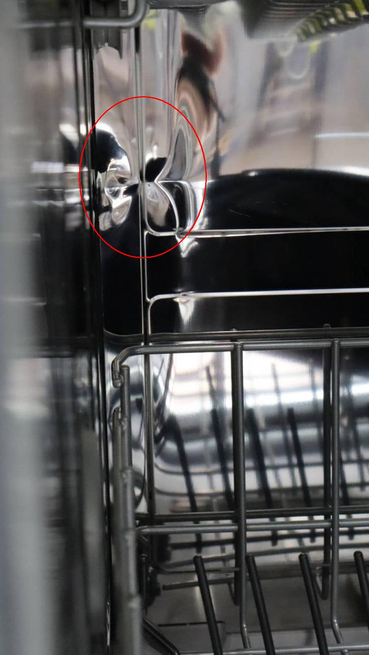 Bosch 100 Series 24 Inch Full Console Built-In Dishwasher SHE3AR75UC