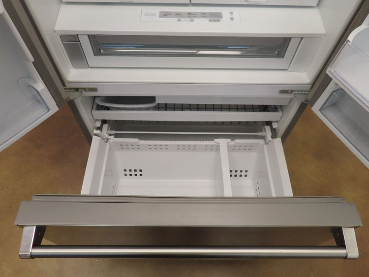 Viking 3 Series RVRF336SS 36 Inch Counter Depth French Door Refrigerator S.S