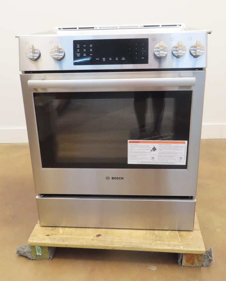 Bosch Benchmark Series HGIP056UC Stainless Steel 30" Slide-In Gas Range Pictures