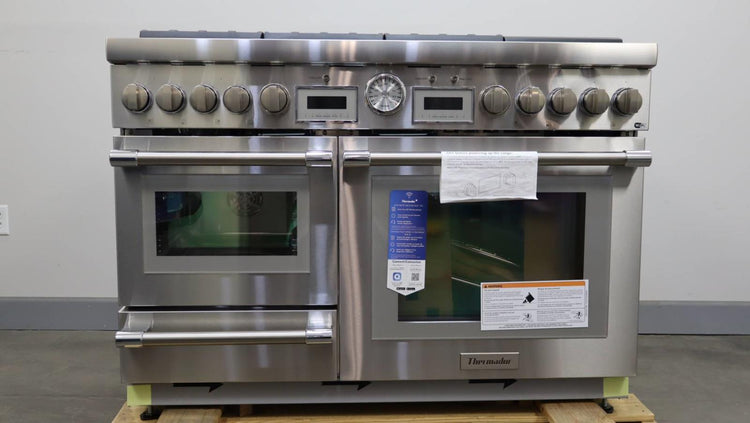 Thermador 48" Pro Grand Professional Stainless Smart Dual Fuel Range PRD48WISGU