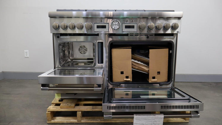 Thermador 48" Pro Grand Professional Stainless Smart Dual Fuel Range PRD48WISGU