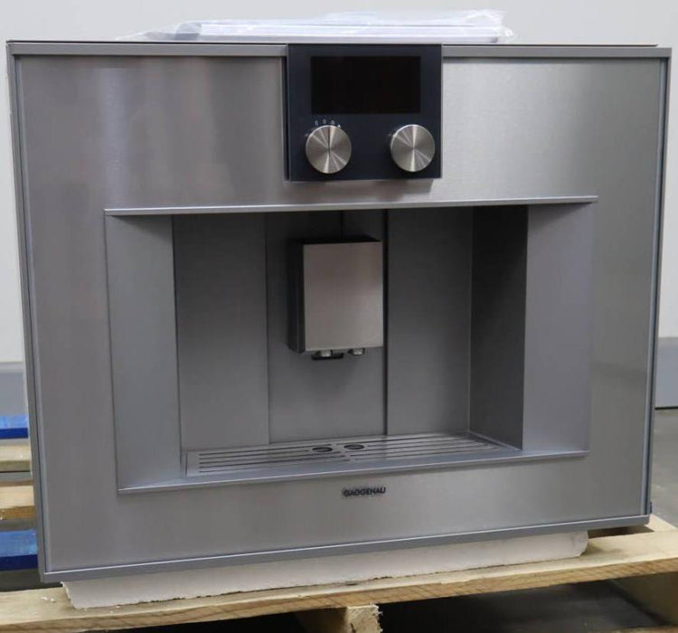 Gaggenau 24" Smart Built-In Fully Automatic 400 Series Coffee Maker CM450712