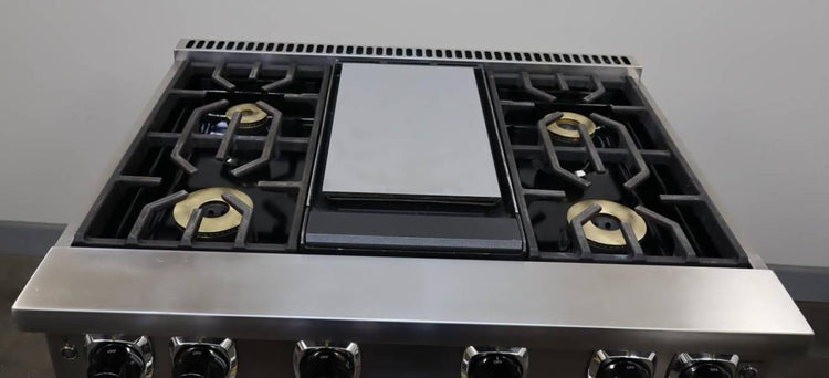 Viking 7 Series 36" SS Freestanding Professional 2021 Gas Range VGR73624GSS