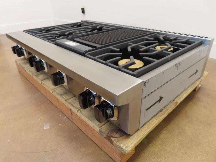 Viking 7 Series VRT7486GSSLP 48" Gas Rangetop With 6 Viking Elevation™ Burners