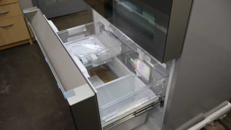 Bosch 36" 800 Series 20.5 Cu. Ft 4 French Door Smart SS Refrigerator B36CL81ENG