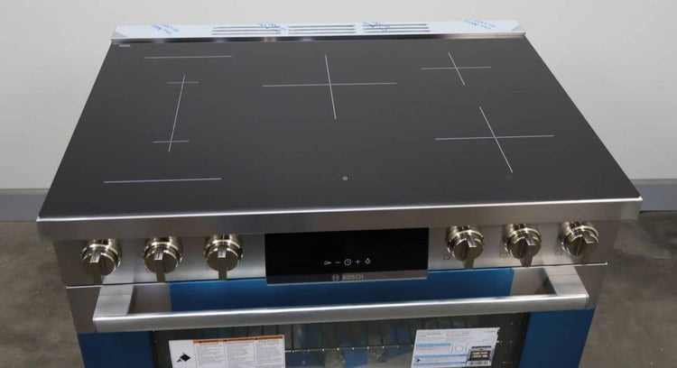 Bosch 36" Slide-In 3.7 cu.ft 5 Elements 800 Series Induction Range HIS8655U