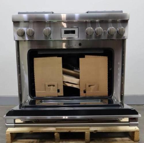 Thermador Pro Harmony Professional Series 36" Dual Fuel Smart Range PRD364WDHU