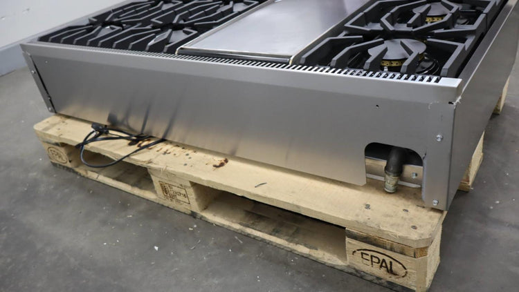 Viking 5 Serie 48" Stainess TruPower Plus + Griddle 2022 Gas Rangetop VRT5486GSS