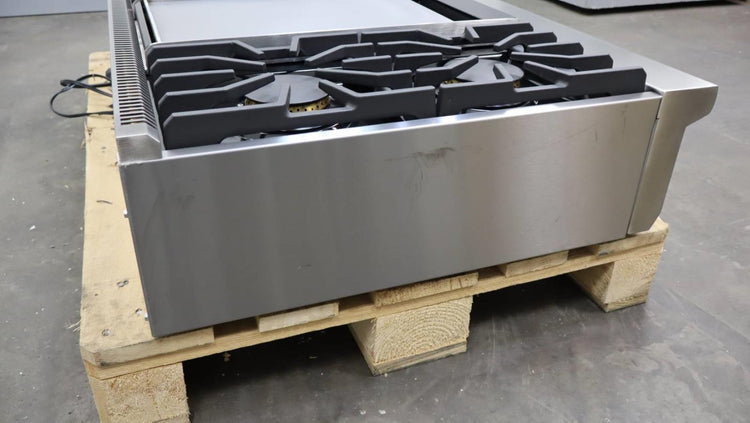 Viking 5 Serie 48" Stainess TruPower Plus + Griddle 2022 Gas Rangetop VRT5486GSS