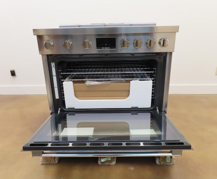 Bosch 800 Series HGS8655UC 36" Gas Range with 6 Sealed Burners Full Warranty