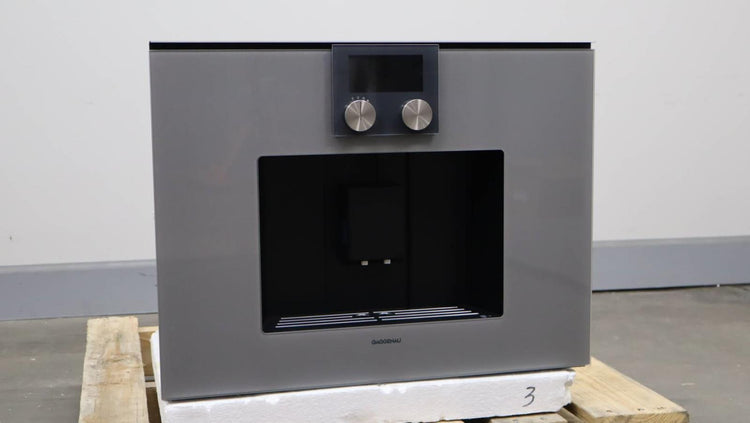 Gaggenau 200 Series 24" Non-Plumbed 19 Bar Built-In Coffee Machine CMP250711
