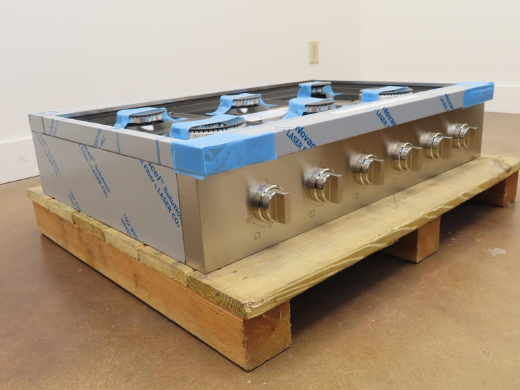 Bosch 800 Series RGM8658UC 36" 6 Sealed Burners Slide-In Gas S.Steel Rangetop