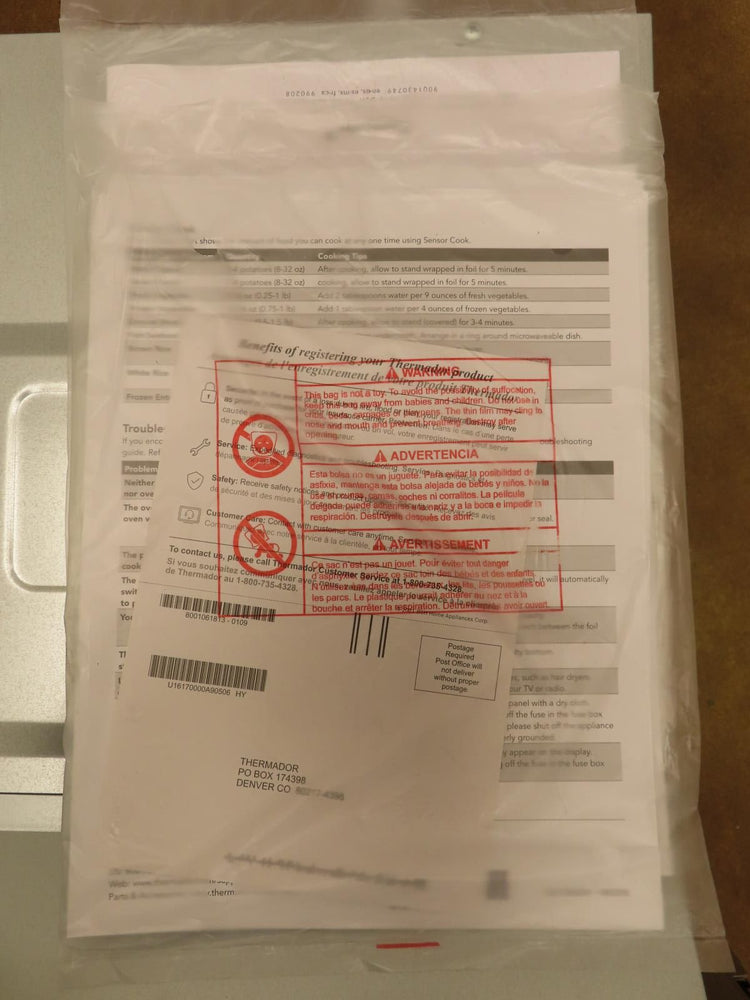 Thermador Professional Series MB30WP 30" Built-In Microwave Full Warranty Pics